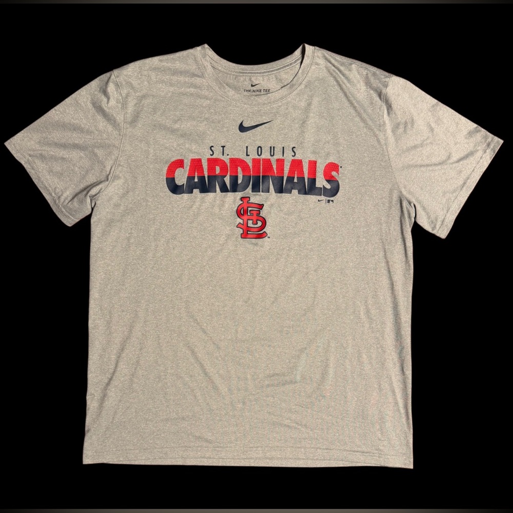 Nike Gray St. Louis Cardinals Premium Tee